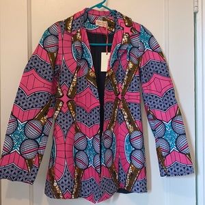 microPhone printed jacket
